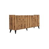 Buffet de Melamina Nogal-Negro